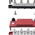 thumbnail image 4 of Ximing Bloc de Distribution de Puissance, Bloc de Jonction, 300a, Blocs de Connexion, Bloc de Terminal de Barre Omnibus Bloc de Barre Omnibus pour RV, Bateau Noir Rouge M8 5 16, 4 of 10