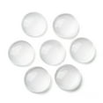 thumbnail image 2 of 40pc Transparent Glass Cabochons Half Round/Dome Clear 9.5~10x3.5mm, 2 of 8