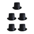 thumbnail image 1 of Transemion Adult Top Hat Victorian Magician Fancy Accessory Fit One Dress Size Most Style A 5Set, 1 of 6