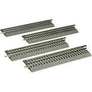 Lionel FasTrack 10” Straight Track, Electric O Gauge, (Pack of 4) BULK 12014-4