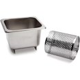 thumbnail image 1 of Stainless Steel Butter Roller Easy to Clean Sturdy Removable Butter Applicator for Burger Shop Outdoor Restaurant Bread-Good, 1 of 5