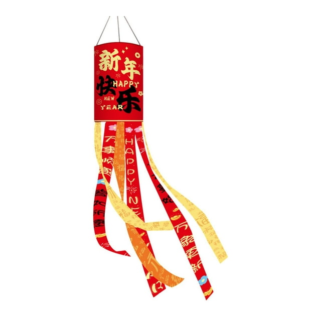 Elodie 2025 Chinese New Year Hanging Decoration Ceiling Wall Decor Versatile Banner C