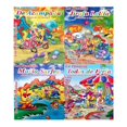 thumbnail image 1 of La Pandilla; Todos de Feria, de Acampada, Mario Surfea, Jirafa Lolita Mundo de Ilusiones y Fantasía AA.VV, 1 of 1