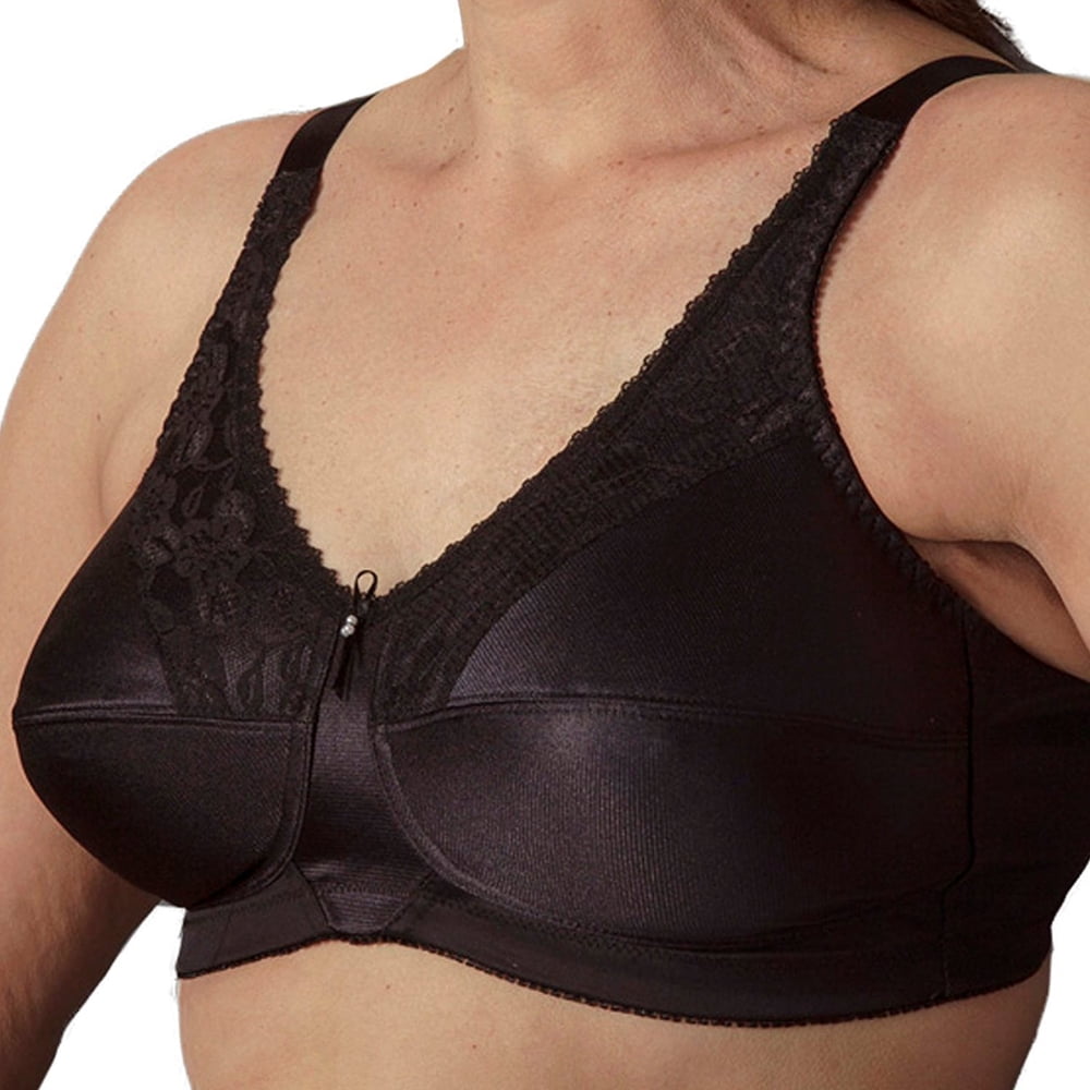 Anita Women's Comfort Bra Sophia 5808 - Non-Wired, Moulded Cups, Floral Embroidery, Wide Adjustable Straps