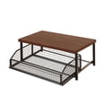thumbnail image 2 of Flynix Countertop Organizer Coffee Machine Storage Shelf Kitchen Microwave Storage Rack Black, 2 of 8