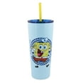 thumbnail image 2 of Nickelodeon Spongebob Squarepants 22-Ounce Stainless Steel Tumbler With Lid, 2 of 7