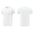 thumbnail image 3 of fatyb Men's Comfortable Shirts Short Sleeve Workout T Shirts Breathable Undershirt for Sports Running, 3 of 4
