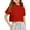 Z34Red, variant on Girls Athletic Oversized Crop Tops Kids Drop Shoulder Short Sleeve T Shirts Workout Tees 1-10 Years Dark Gray 140