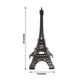 thumbnail image 3 of Efavormart 10" EIFFEL Tower Birthday Banquet Event Wedding Party Event Tabletop Centerpiece High Detail Decoration - BLACK, 3 of 5