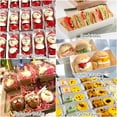 thumbnail image 5 of Charcuterie Boxes with  Lids, 100 Pack Kraft Bakery Boxes for Pastries, Sandwiches, Desserts, Dog Toys Storage, 5 of 7