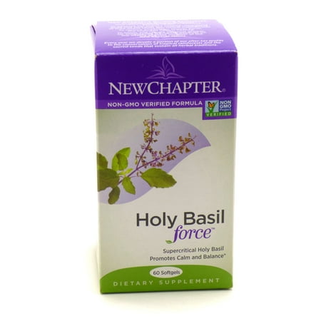 Force 60 Capsules - New Chapter Holy Basil Force