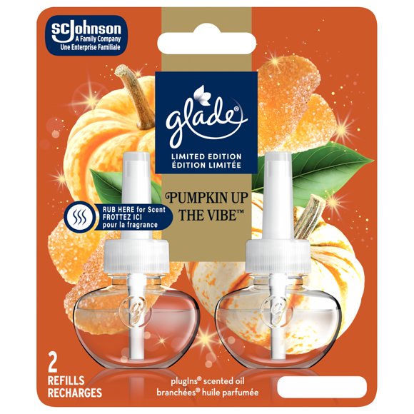 Glade Branchées® Huile parfumée Recharge, Golden Pumpkin and Spice™