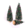 thumbnail image 3 of Adornos navideños Adornos navideños para escritorio Agujas de pino de colores en polvo Mini árbol de Navidad, 3 of 6