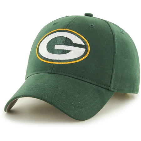 Men's Fan Favorite Green Green Bay Packers Mass Basic Adjustable Hat - OSFA