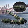 thumbnail image 2 of ziyahi Die-Cast Missile Vehicles Army Model Table Decoration Kids Adults Gifts, 2 of 9