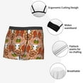 thumbnail image 6 of Balery Cow Skull Men's Boxer Briefs, Soft and Breathable Cotton Underwear with nylon Waistband-Medium, 6 of 9