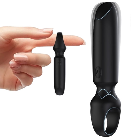 Xbonp Mini Bullet Vibrators Adult Sex Toys for Woman with 10 Vibrating Modes