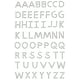 Autocollants en Cristal Alphabet 58/Pkg-Clear – image 2 sur 2