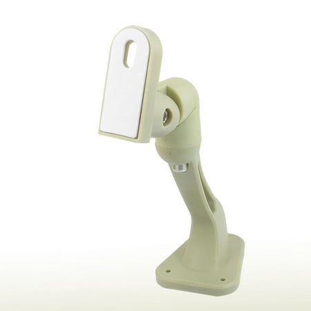 Off White Wall Mount Security CCTV CCD Camera Bracket Holder Stand