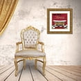 thumbnail image 3 of Rader, Lauren 12x12 Gold Ornate Wood Framed with Double Matting Museum Art Print Titled - Lipstick Lounge, 3 of 4