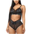 thumbnail image 3 of Intimates Ladies Temptation Underwear Lace Bra Lace Sling Two-Piece Underwear, 3 of 7