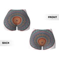 thumbnail image 5 of Xecao Mandala Print Workout Shorts for Women Soft Smooth Gym Yoga Scrunch Active Tennis Workout Running Shorts, 5 of 9