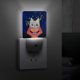 thumbnail image 4 of Wolfboy y la Fábrica de Todo Luz nocturna LED con sensor de anochecer a amanecer para dormitorio, baño, pasillo, escaleras - Lámpara LED nocturna de enchufe, 0.5W - 1 pieza, 4 of 6