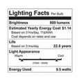 thumbnail image 6 of Viribright Smart Wifi 60-Watt Equivalent A19 E26 Dimmable RGBW Multi-Color LED Light Bulb (Easy No Hub Set-Up), 6 of 9