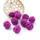 thumbnail image 3 of 10PCS Artificial Straw Wedding Decorative Flowers Wreath Home Christmas Decoration Rattan Ball DIY Curtain Hanging Accessories, 3 of 5