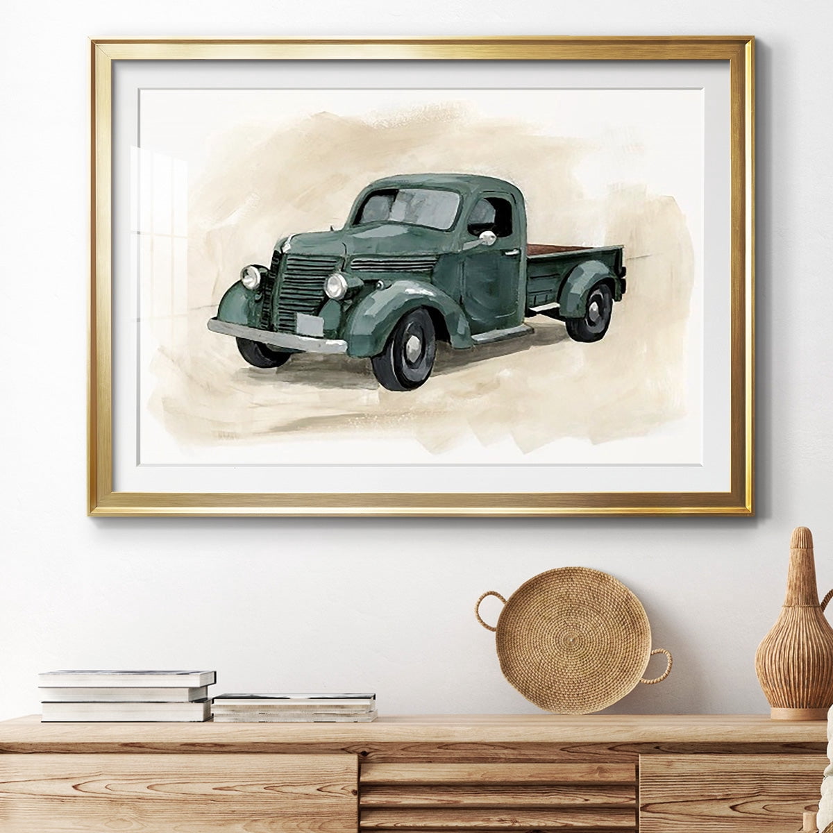 Pickup II Premium Framed Print - Ready to Hang