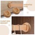 thumbnail image 4 of TABLZONE 20Ud Base Para Barra De Closet Y De Ducha Khaki Resistente Y Estable, 4 of 8