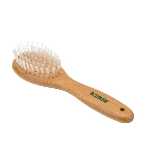 Safari® Bristle Cat Brush with Bamboo Handle, Brush, One Size (7.75" L x 2.125" W)