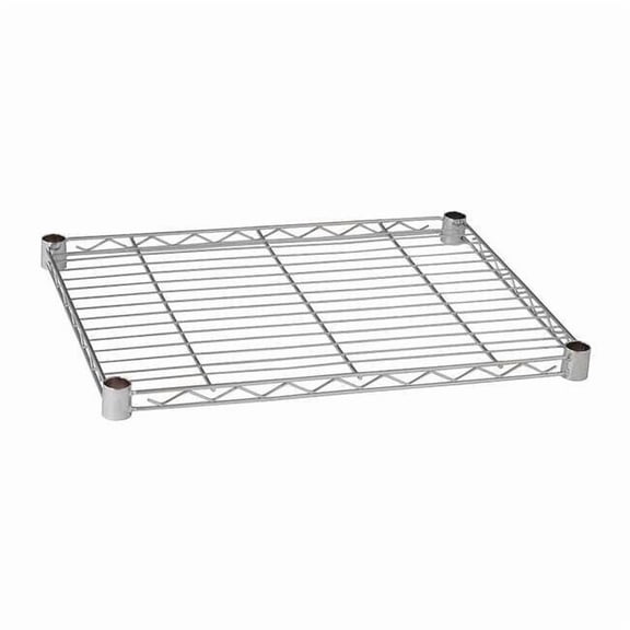 Manufacturer Varies Wire Shelf 24"x18", Chrome 5GRU0