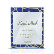 Surrati Royal Musk Blueberry Grapes Eau de Parfum for Women 3.4 oz / 100ml – Fruity Musk Sweet Arabian Perfume Spray Long Lasting