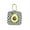 Avocado, variant on Cartoon Mini Storage Bag for Airpods Earbuds Cover Keychain, Headset Box Coin Pouch Change Holder Case Mini Pocket Wallet