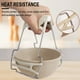 thumbnail image 5 of Kit de abrazaderas para cubiertos de cocina de alta temperatura, abrazaderas antideslizantes para mover cubiertos calientes, agarre SeSolution para bandejas y ollas para hornear, esencial, 5 of 7