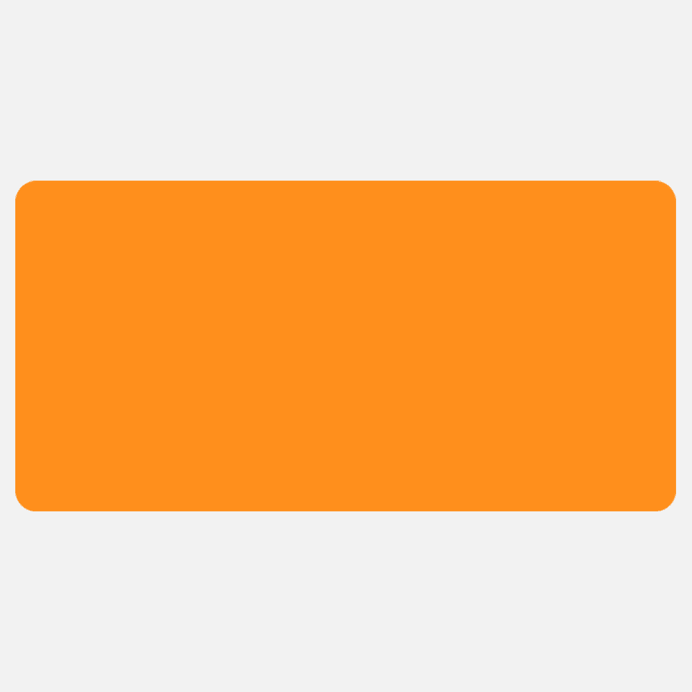JAM Paper Standard Label Rolls, Rectangle, 2 x 4, Neon Orange, 125 Labels/Roll