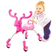 Voyage Sports Reindeer 2021, Xmas Gifts for Kids, Toys for Toddlers Ages 2 - 4 Years Old Girls and Boys, ( Christmas Pink）