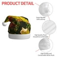 thumbnail image 4 of Balery Cactus Flowers Pattern Santa Hat Christmas Hat Funny Christmas Hat Christmas Knitted Beanie Hat For Men Women Adult, 4 of 6