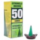 thumbnail image 1 of Conos de incienso de citronela Elmelh, 50 unidades con plato de cerámica, 1 of 7