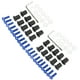 thumbnail image 2 of Tuercas De Pernos De Parabrisas, Tuercas De Pernos De Parabrisas Exquisita Aleación De Aluminio Resistente Al Desgaste 5x16mm Para Motocicletas Deportivas Cergrey Azul, 2 of 8