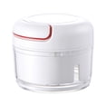 thumbnail image 1 of Ajo Chopper Shredders Grinders Triturador Portátil Acero inoxidable Master Condimento Hogar para frutas Carne Vegetal Inevent HA010353-00B, 1 of 6