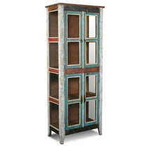 Crafters and Weavers La Boca China Cabinet - 30"W