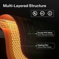 thumbnail image 5 of VIVOSUN Durable Waterproof Seedling Heat Mat Warm Hydroponic Heating Pad 20" x 20" MET Standard, 5 of 7