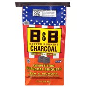 B & B Charcoal B & B Charcoal 00073 Organic Oak Charcoal Briquettes, 8.8 Lbs