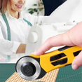 thumbnail image 4 of 45mm Rotary Cutter Blades 10 Pack Rotary Blades Sharp And Durable Replacement Blades For Quilting, 4 of 5