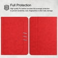 thumbnail image 2 of Universal Case for 7.9-8.7 inch Tablet, GSFY Stand Folio Protective Cover for 7.9/8.0/8.3/8.4/8.7 inch Touchscreen Tablet with Multiple Viewing Angles Document Card Pocket - Red, 2 of 7
