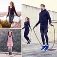 thumbnail image 6 of Jump Rope, Adjustable Jump Ropes Skipping Rope 2 Pack 110.24 in Tangle-Free Ball Bearings Home Gym Workout Women and Men, 6 of 9