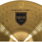 MEINL Brass Marching Medium Cymbal Pair 16 in.