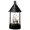 C, variant on THHEIC 2 Pack 5.9" Halloween Retro Hanging Lantern, Graveyard Flameless Candle Holder with Transparent Glass, Day of The Dead Lantern for Home Halloween Party Supplies